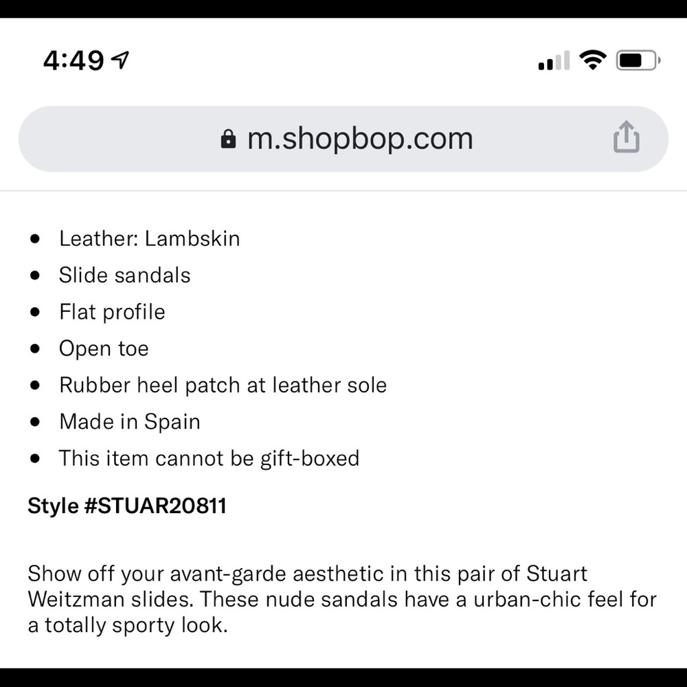 Stuart Weitzman Pufftop Slides, Bone - image 7